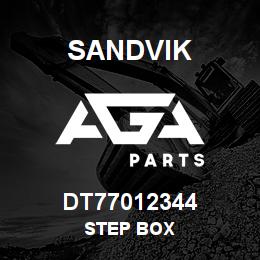 DT77012344 Sandvik STEP BOX | AGA Parts