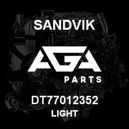 DT77012352 Sandvik LIGHT | AGA Parts