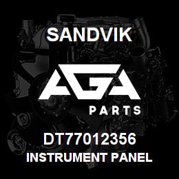DT77012356 Sandvik INSTRUMENT PANEL | AGA Parts