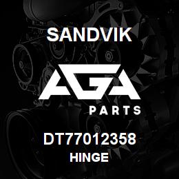 DT77012358 Sandvik HINGE | AGA Parts