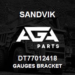 DT77012418 Sandvik GAUGES BRACKET | AGA Parts