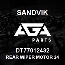 DT77012432 Sandvik REAR WIPER MOTOR 24 V | AGA Parts