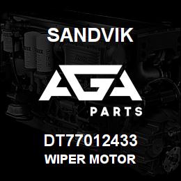 DT77012433 Sandvik WIPER MOTOR | AGA Parts