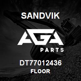 DT77012436 Sandvik FLOOR | AGA Parts