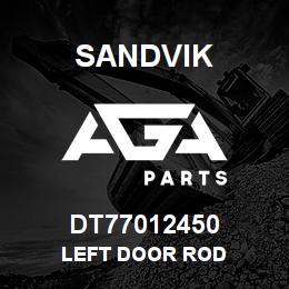 DT77012450 Sandvik LEFT DOOR ROD | AGA Parts