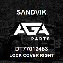 DT77012453 Sandvik LOCK COVER RIGHT | AGA Parts