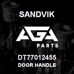 DT77012455 Sandvik DOOR HANDLE | AGA Parts