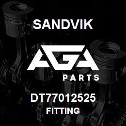 DT77012525 Sandvik FITTING | AGA Parts