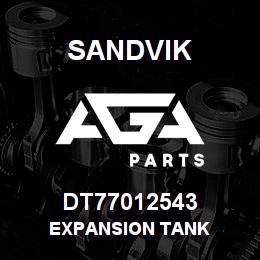 DT77012543 Sandvik EXPANSION TANK | AGA Parts