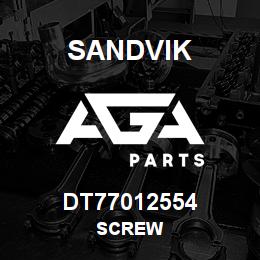 DT77012554 Sandvik SCREW | AGA Parts