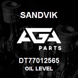 DT77012565 Sandvik OIL LEVEL | AGA Parts