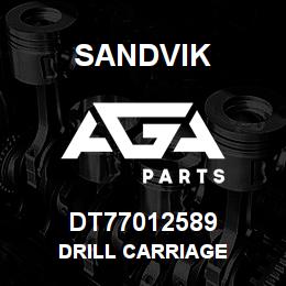 DT77012589 Sandvik DRILL CARRIAGE | AGA Parts