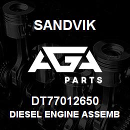 DT77012650 Sandvik DIESEL ENGINE ASSEMBLY BF4M2012 | AGA Parts
