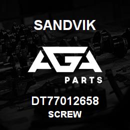 DT77012658 Sandvik SCREW | AGA Parts