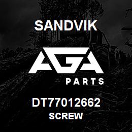 DT77012662 Sandvik SCREW | AGA Parts