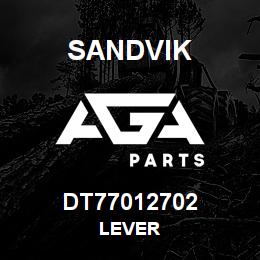 DT77012702 Sandvik LEVER | AGA Parts