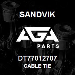 DT77012707 Sandvik CABLE TIE | AGA Parts