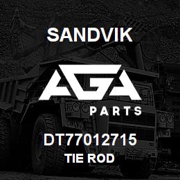 DT77012715 Sandvik TIE ROD | AGA Parts