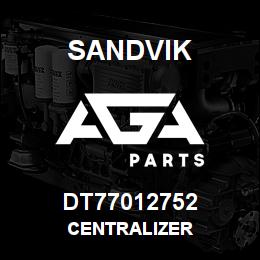 DT77012752 Sandvik CENTRALIZER | AGA Parts