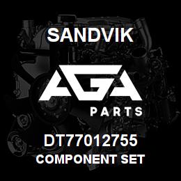 DT77012755 Sandvik COMPONENT SET | AGA Parts