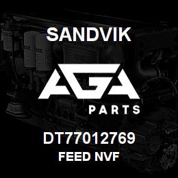 DT77012769 Sandvik FEED NVF | AGA Parts