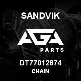 DT77012874 Sandvik CHAIN | AGA Parts