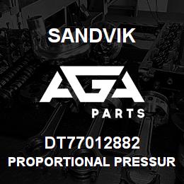 DT77012882 Sandvik PROPORTIONAL PRESSURE RELIEF VALVE | AGA Parts