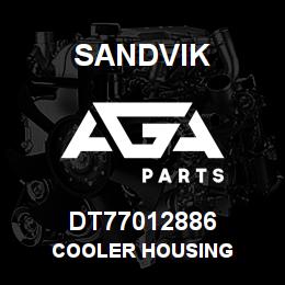 DT77012886 Sandvik COOLER HOUSING | AGA Parts