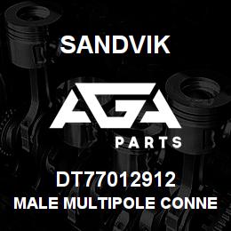 DT77012912 Sandvik MALE MULTIPOLE CONNECTOR | AGA Parts