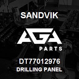 DT77012976 Sandvik DRILLING PANEL | AGA Parts