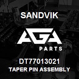 DT77013021 Sandvik TAPER PIN ASSEMBLY | AGA Parts