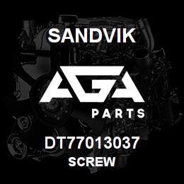 DT77013037 Sandvik SCREW | AGA Parts