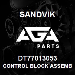 DT77013053 Sandvik CONTROL BLOCK ASSEMBLY | AGA Parts