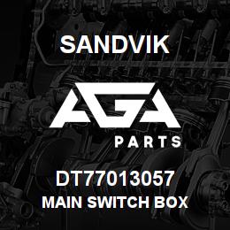 DT77013057 Sandvik MAIN SWITCH BOX | AGA Parts