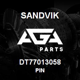 DT77013058 Sandvik PIN | AGA Parts