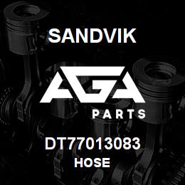 DT77013083 Sandvik HOSE | AGA Parts