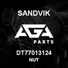 DT77013124 Sandvik NUT | AGA Parts