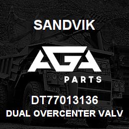 DT77013136 Sandvik DUAL OVERCENTER VALVE | AGA Parts