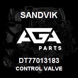 DT77013183 Sandvik CONTROL VALVE | AGA Parts