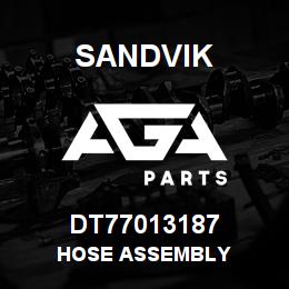 DT77013187 Sandvik HOSE ASSEMBLY | AGA Parts