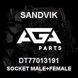 DT77013191 Sandvik SOCKET MALE+FEMALE | AGA Parts