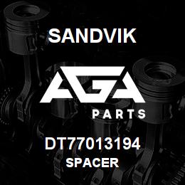DT77013194 Sandvik SPACER | AGA Parts