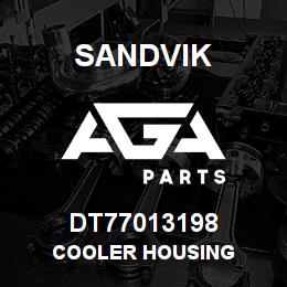 DT77013198 Sandvik COOLER HOUSING | AGA Parts