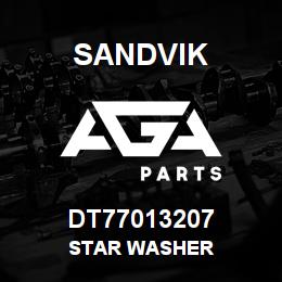 DT77013207 Sandvik STAR WASHER | AGA Parts