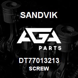 DT77013213 Sandvik SCREW | AGA Parts