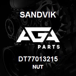 DT77013215 Sandvik NUT | AGA Parts