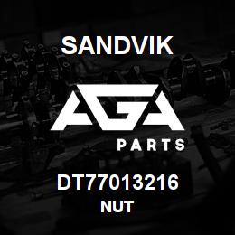 DT77013216 Sandvik NUT | AGA Parts