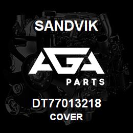 DT77013218 Sandvik COVER | AGA Parts