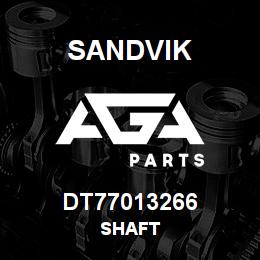 DT77013266 Sandvik SHAFT | AGA Parts