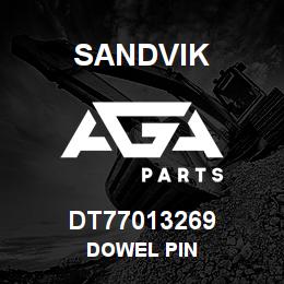 DT77013269 Sandvik DOWEL PIN | AGA Parts